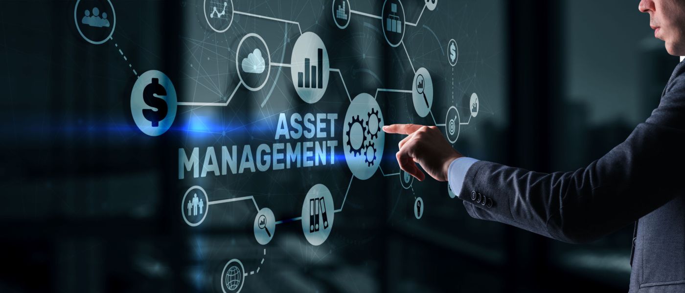 Asset Management. Financial real estate management concept.